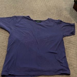 J Crew purple t-shirt M
